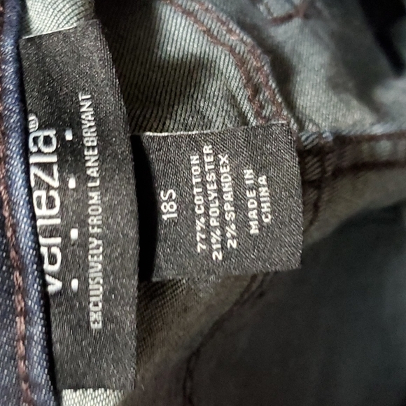 NWOT Stretchy Jeans by Venezia 18S Dark Blue - Picture 5 of 7